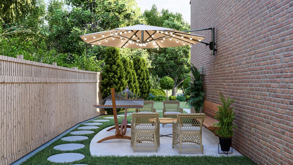outdoor spaces